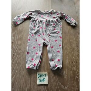 Baby gap hearts romper 12-18 mos